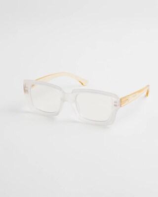 Matte Clear Taupe Readers