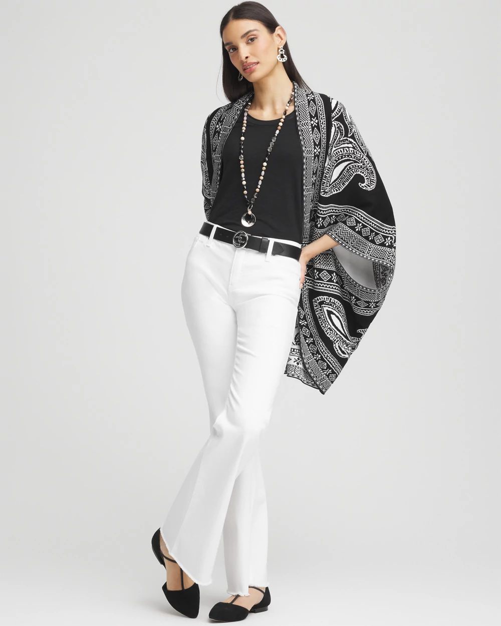 Slub Elbow-Sleeve Tee