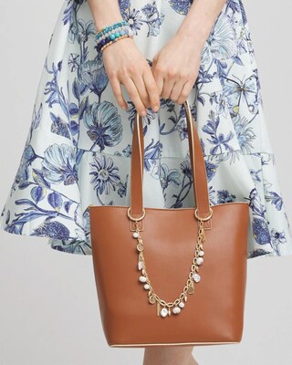 Gold Tone Bag Charm click to view larger image.