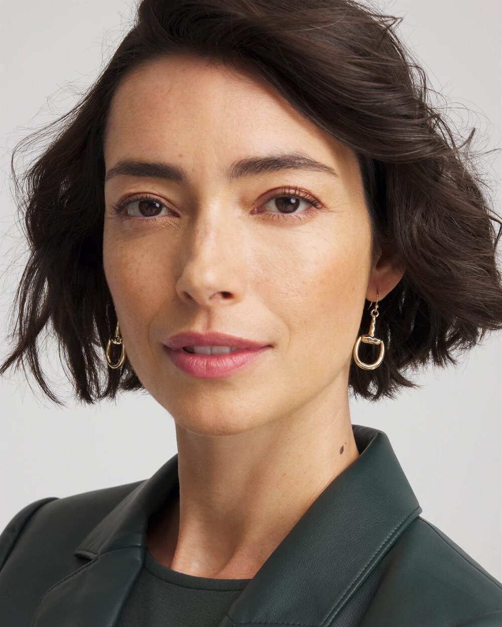 No Droop® Equestrian Horsebit Drop Earrings