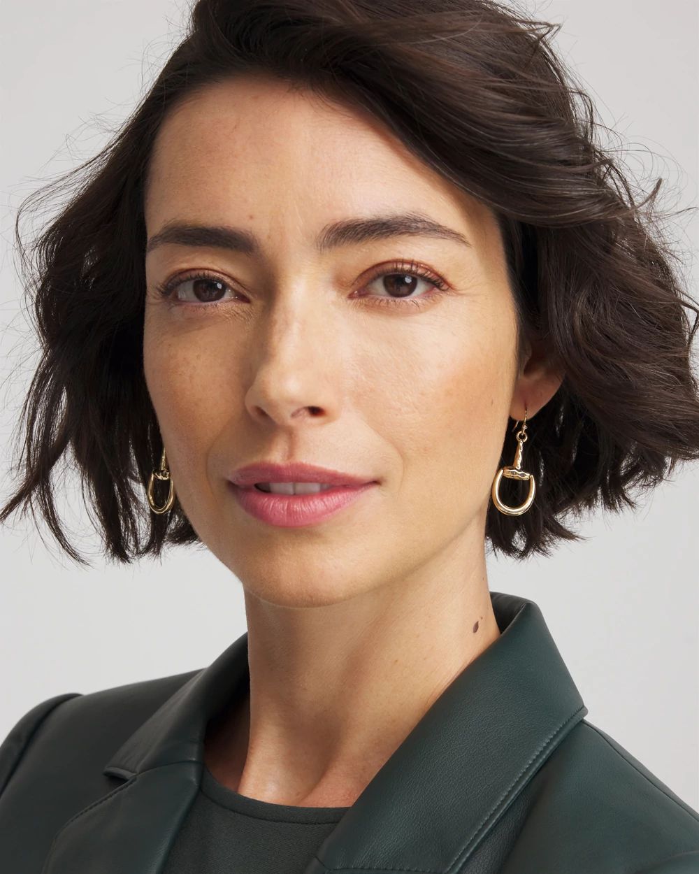 No Droop® Equestrian Horsebit Drop Earrings