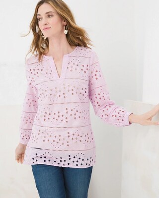 Eyelet Blouse