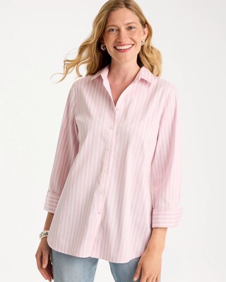 No Iron™ Stretch Striped Shirt