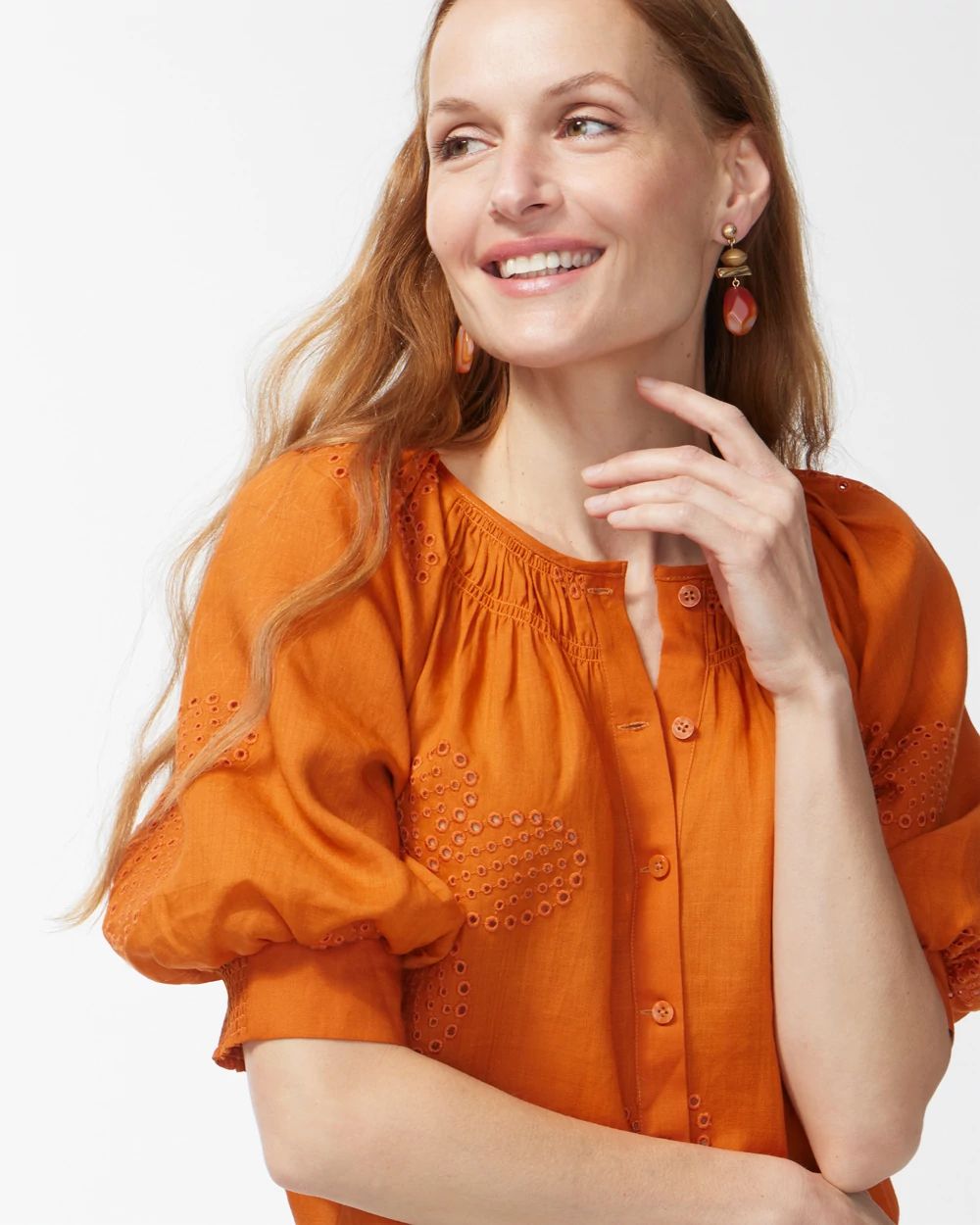 Cutwork Blouse