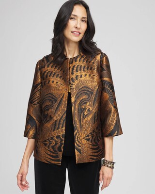 Travelers™ Collection Floral Jacquard Jacket