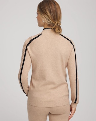 Zenergy® Luxe Cashmere-Blend Cardigan click to view larger image.