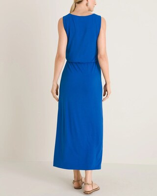 Sleeveless Overlay Maxi Dress