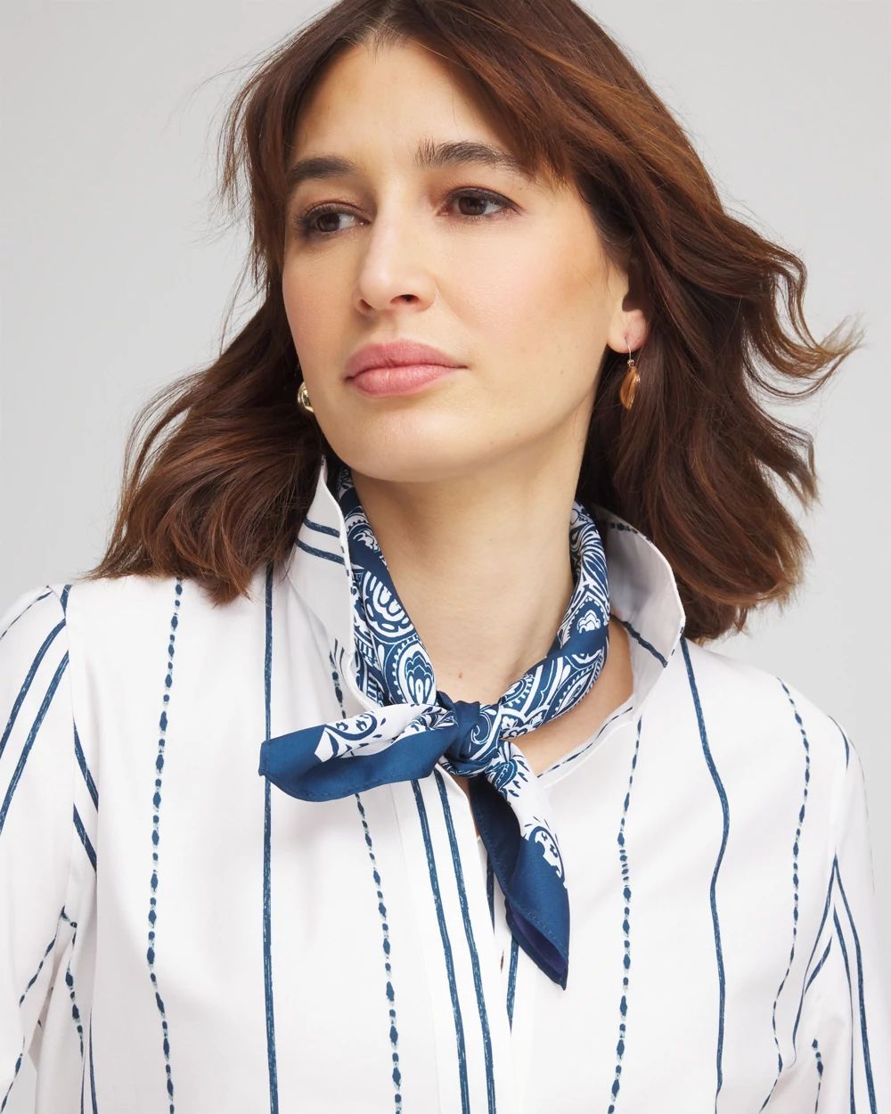 Seaport Print Neckerchief