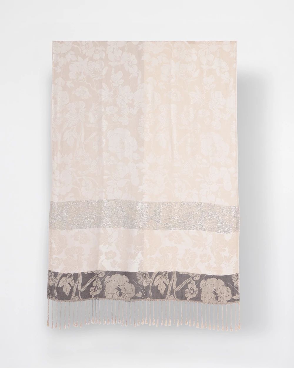 Shimmer Jacquard Scarf