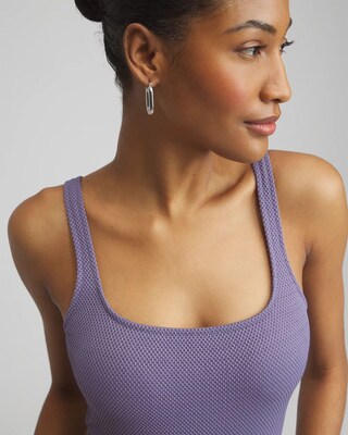 Gottex Sensual Simplicity Square Neck One Piece Swimsuit click to view larger image.