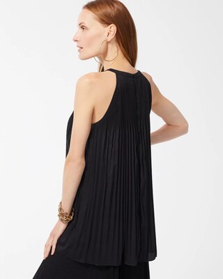 Black Label Pleated Tank