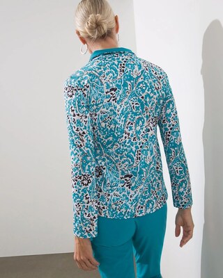 Zenergy UPF Paisley Bungee Pullover