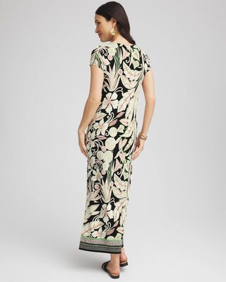 Travelers™ Island Motif Maxi Dress click to view larger image.