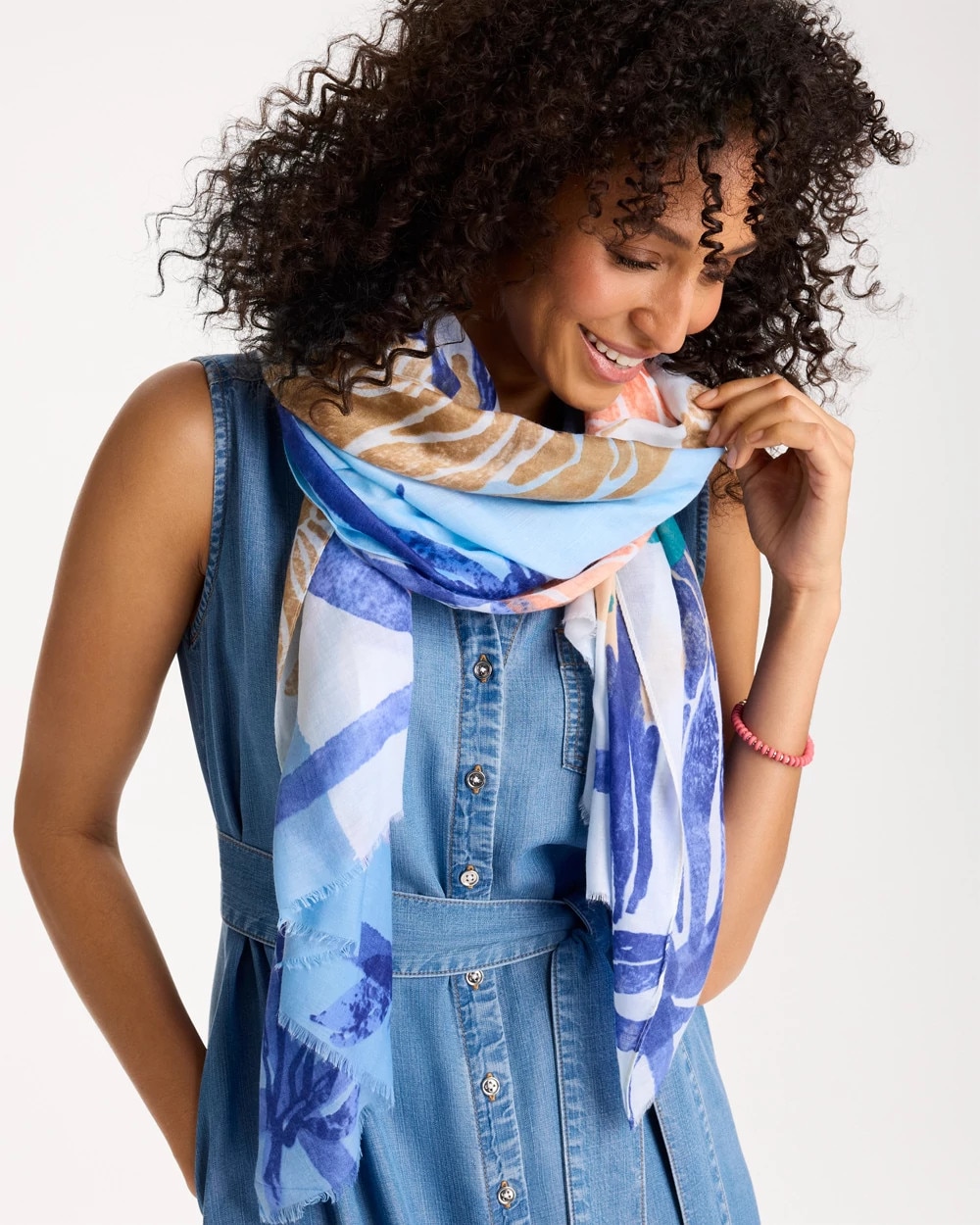 Beachy Oblong Scarf