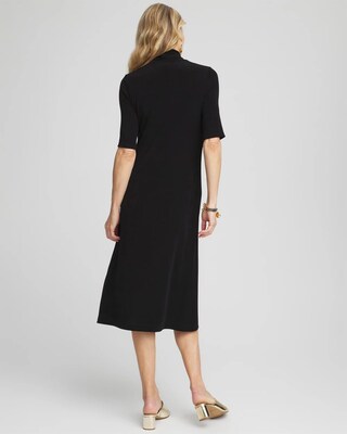 Travelers™ Mockneck Midi Dress click to view larger image.