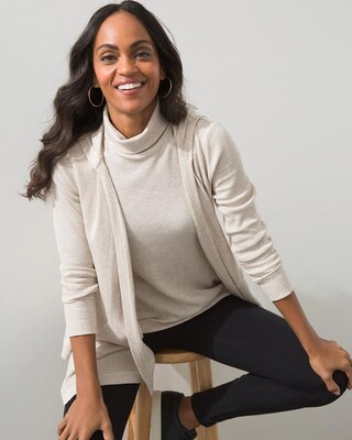 Zenergy Waffle Knit Cardigan