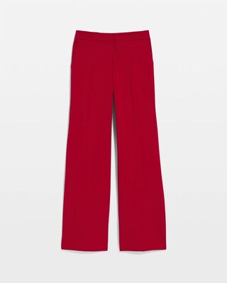 Emme Wide-Leg Trouser Ponte Pants click to view larger image.