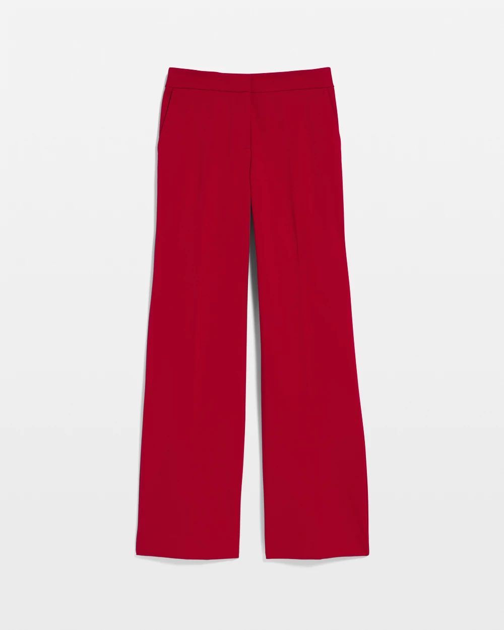 Emme Wide-Leg Trouser Ponte Pants