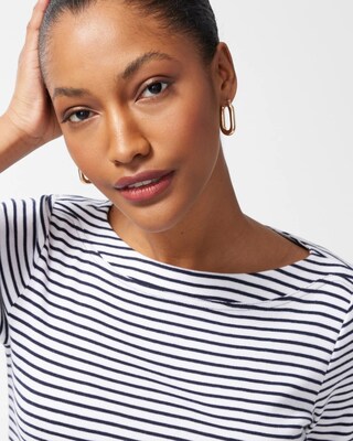 Pima Everyday Stripe Tee