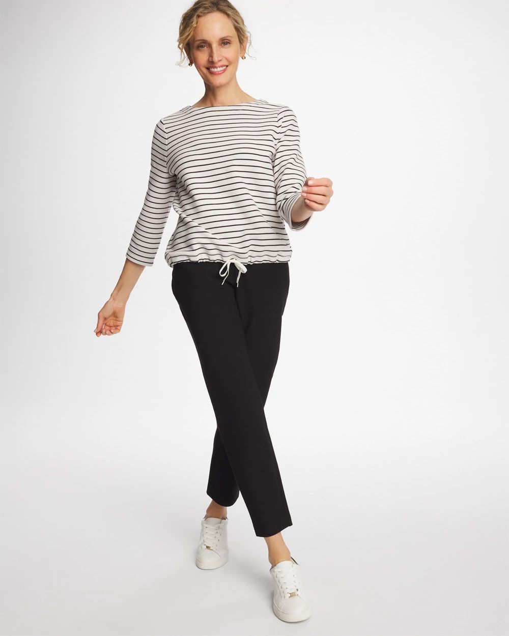 Zenergy® Ottoman Knit Ankle Pants click to view larger image.