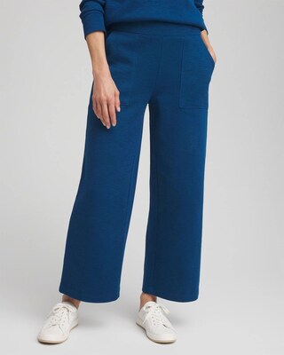 Zenergy® Beach Slub Cropped Pants