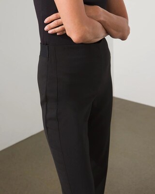 Black Label Crepe Flow Pants