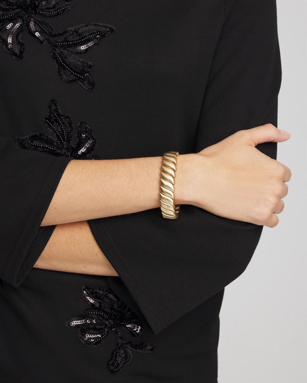Matte Twist Stretch Bracelet