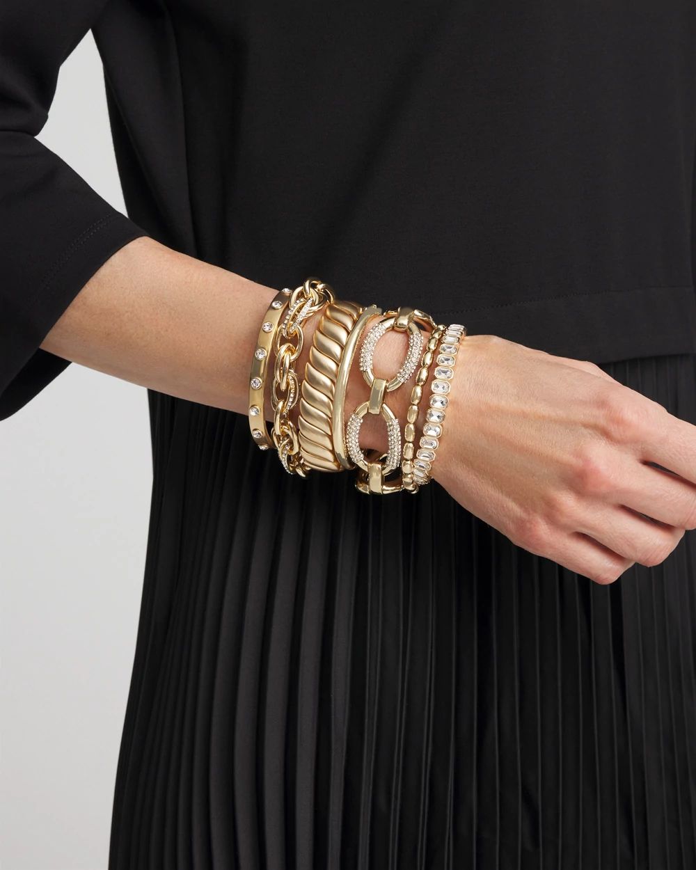 Matte Twist Stretch Bracelet