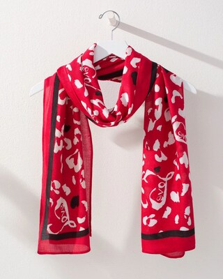 Leopard Love Oblong Scarf