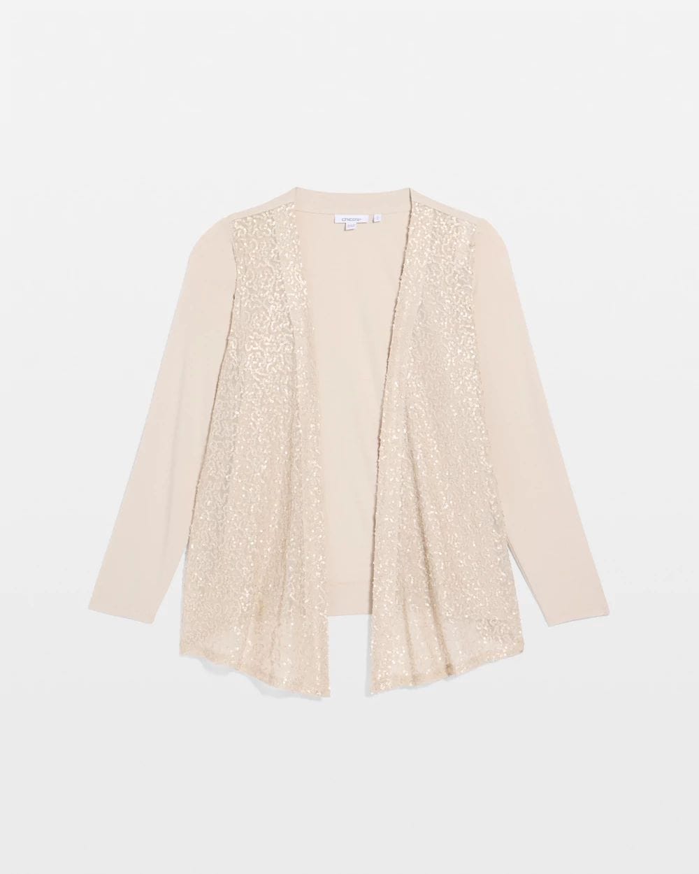 Knit Sequin Cardigan click to view larger image.