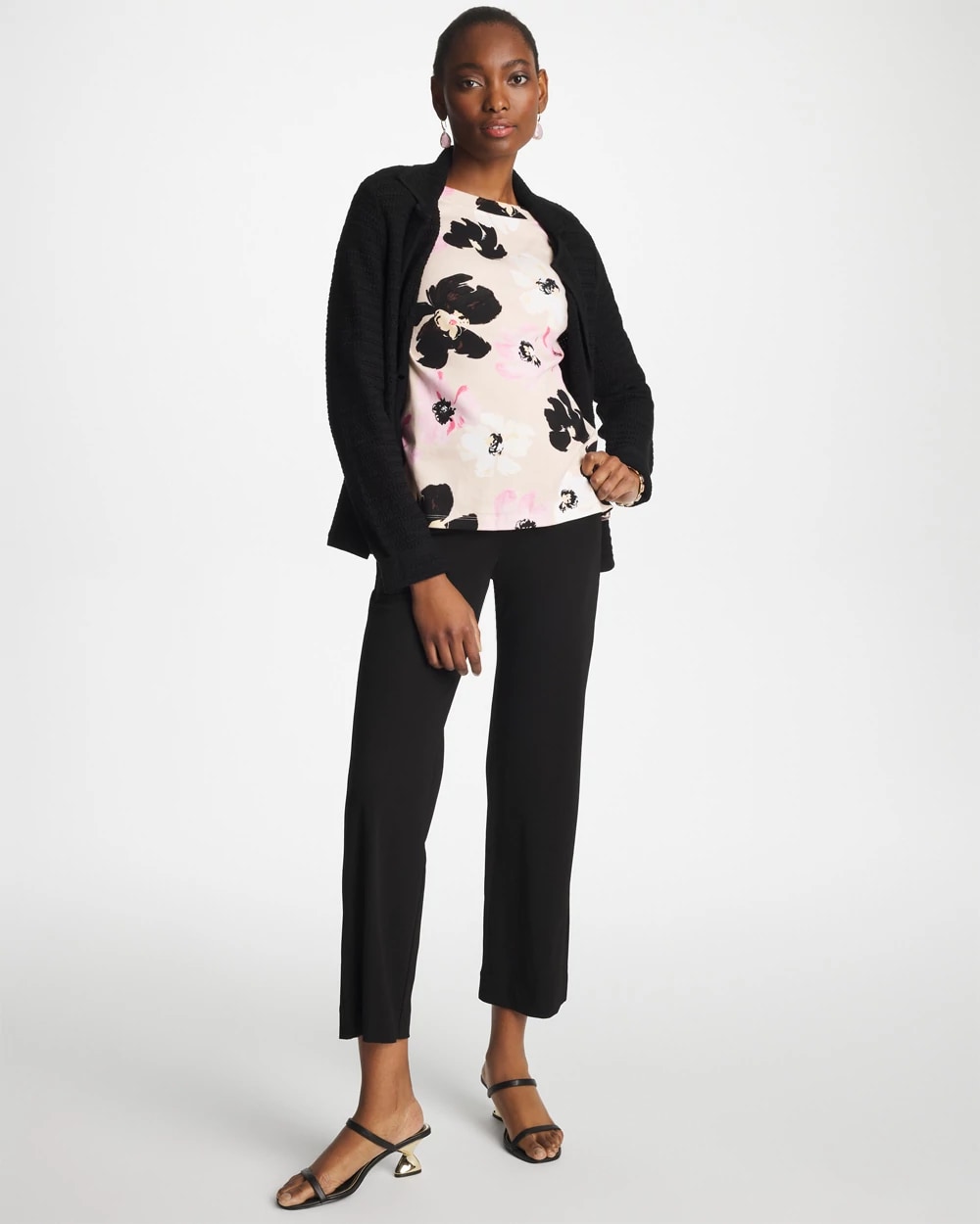Matte Jersey Cropped Pants, photo 1 of 5