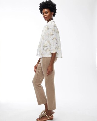 Travelers Collection Lace Short Jacket