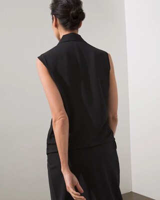 Black Label Chiffon Skirt Topper