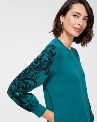 Zenergy French Terry Scrolls Sweatshirt