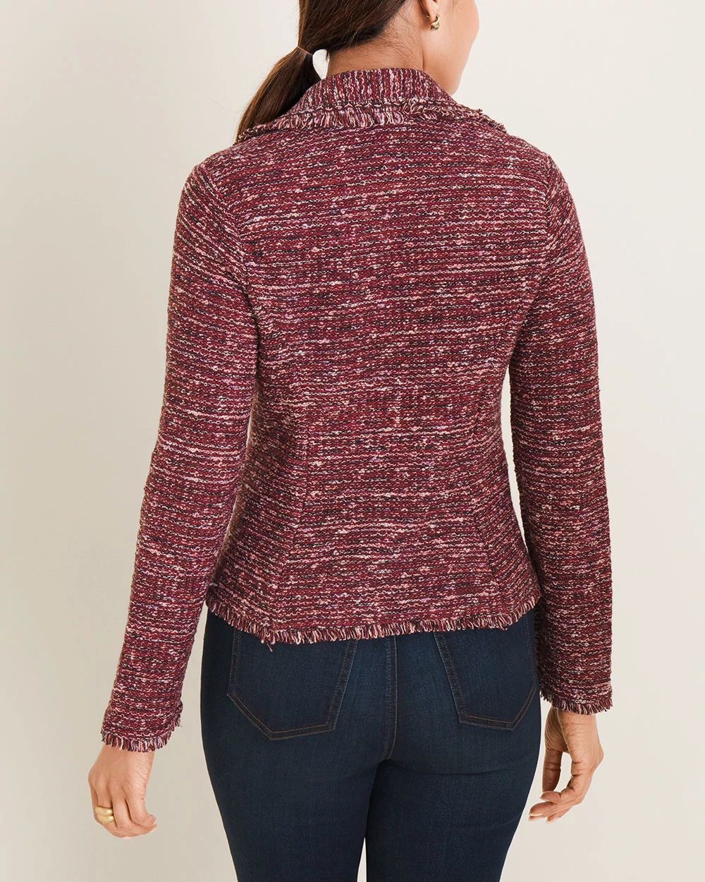 Structured Cardigan Sweater
