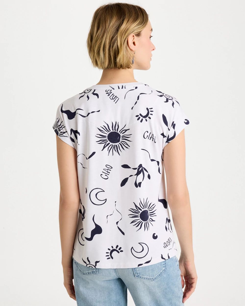 La Playa Refined Button Tee