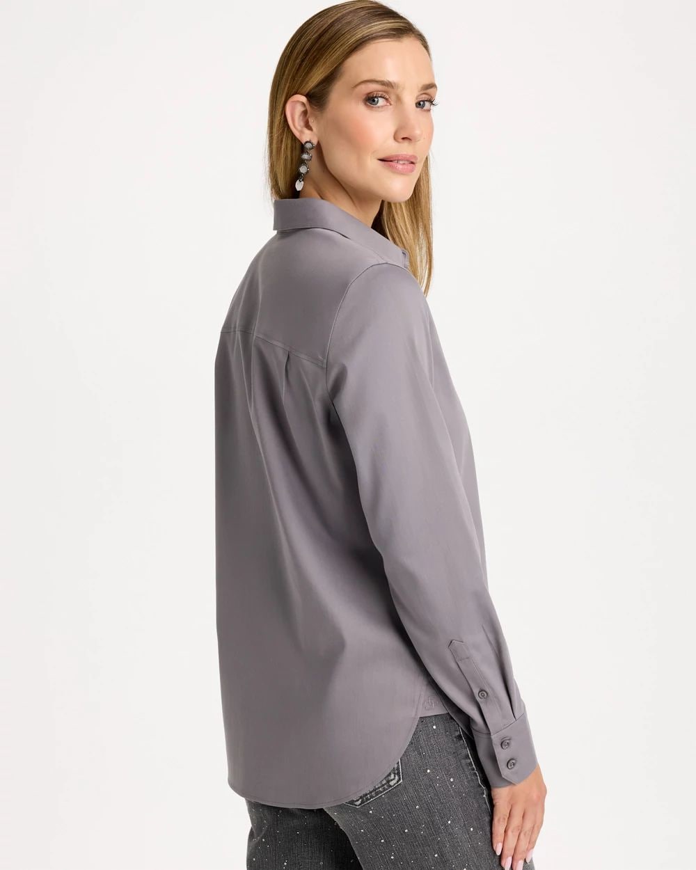 No Iron™ Stretch Shirt click to view larger image.