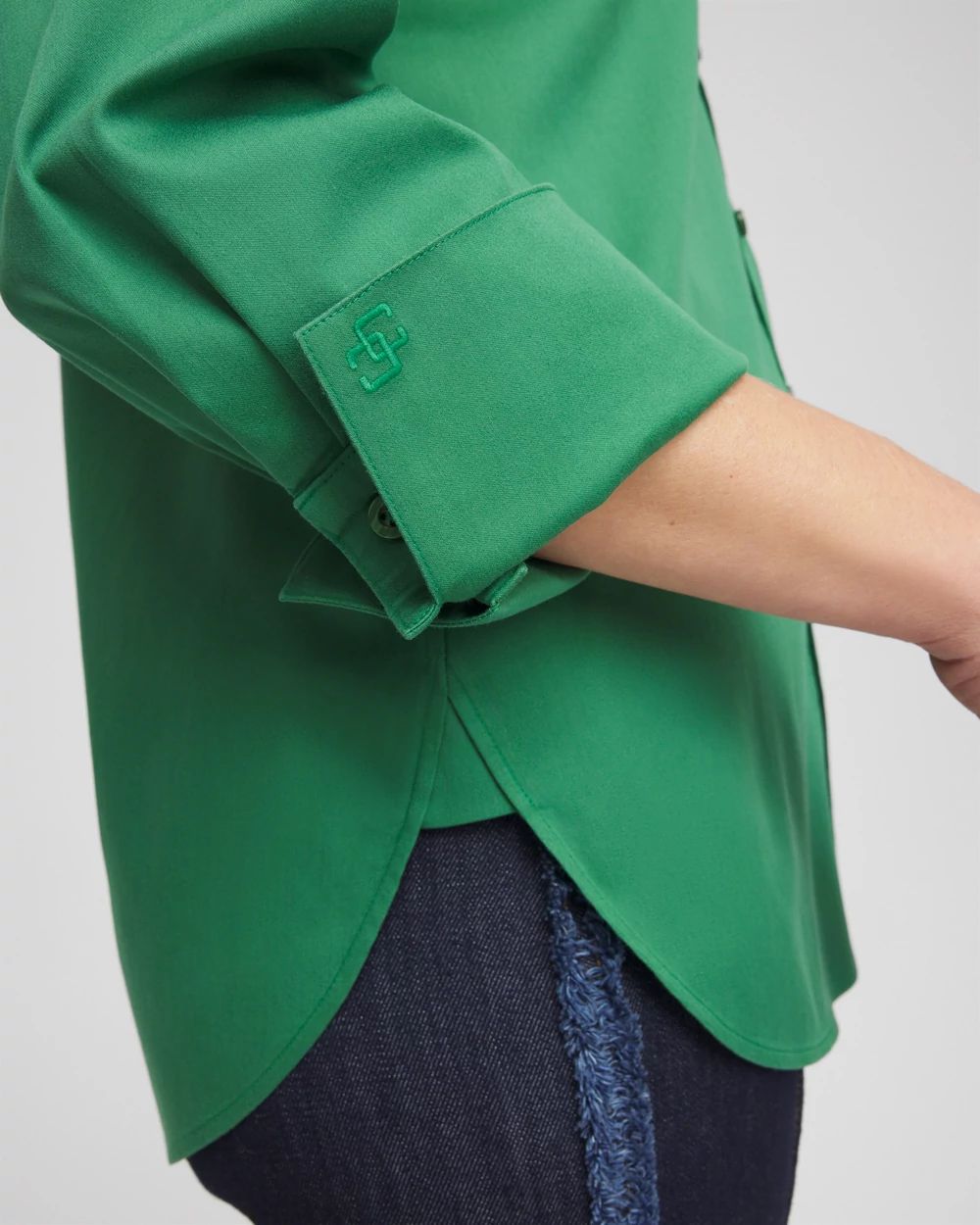 No Iron™ Stretch Shirt click to view larger image.