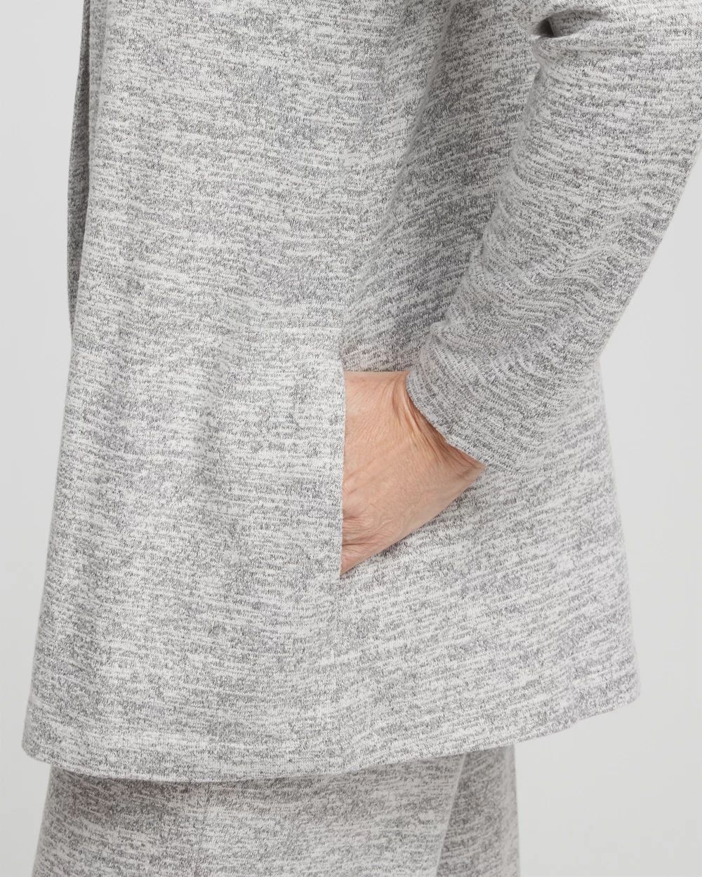 Zenergy® Soft Essentials Long Hooded Cardigan