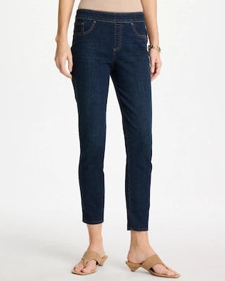 Pull-On Slim Ankle Jeggings