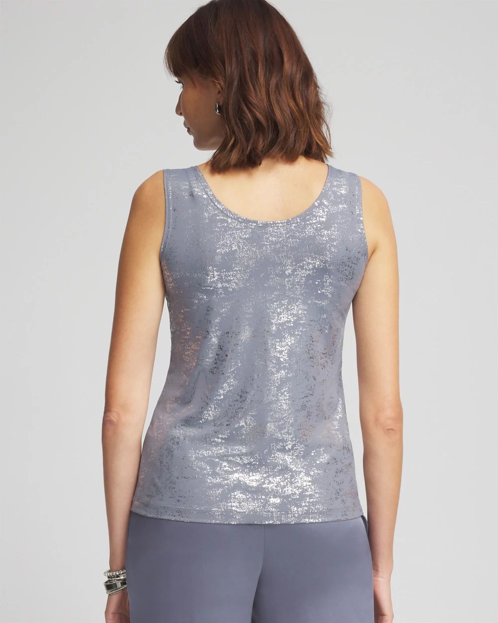 Foiled Microfiber Tank