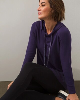 Zenergy French Terry Mix Tunic