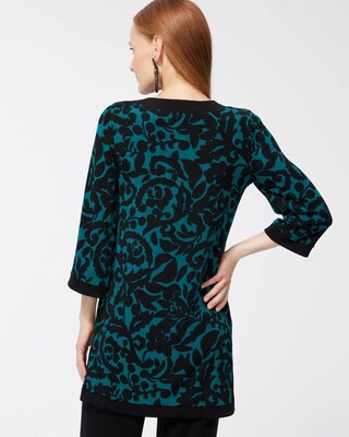 Travelers Foliage Long Sleeve Kurta