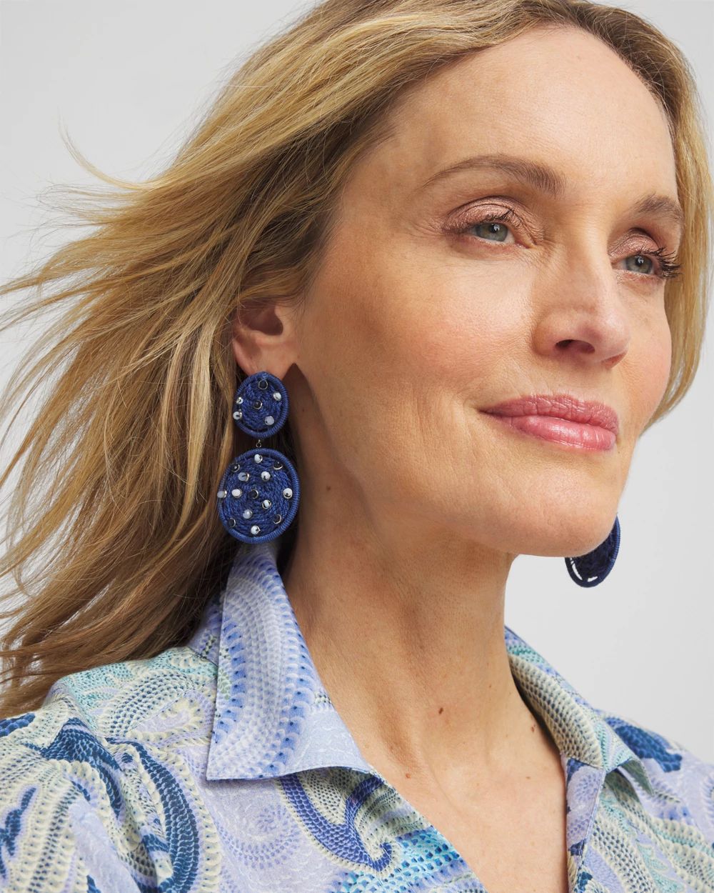 No Droop® Thread Wrapped Drop Earrings