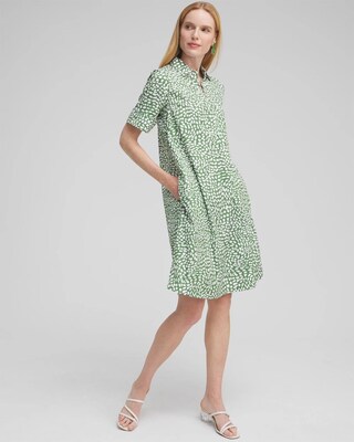 Poplin Popover Shirt Dress