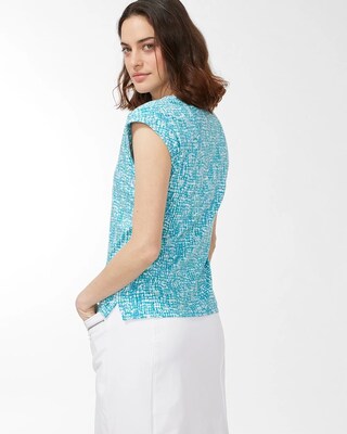 Zenergy UPF Dot Print Tee