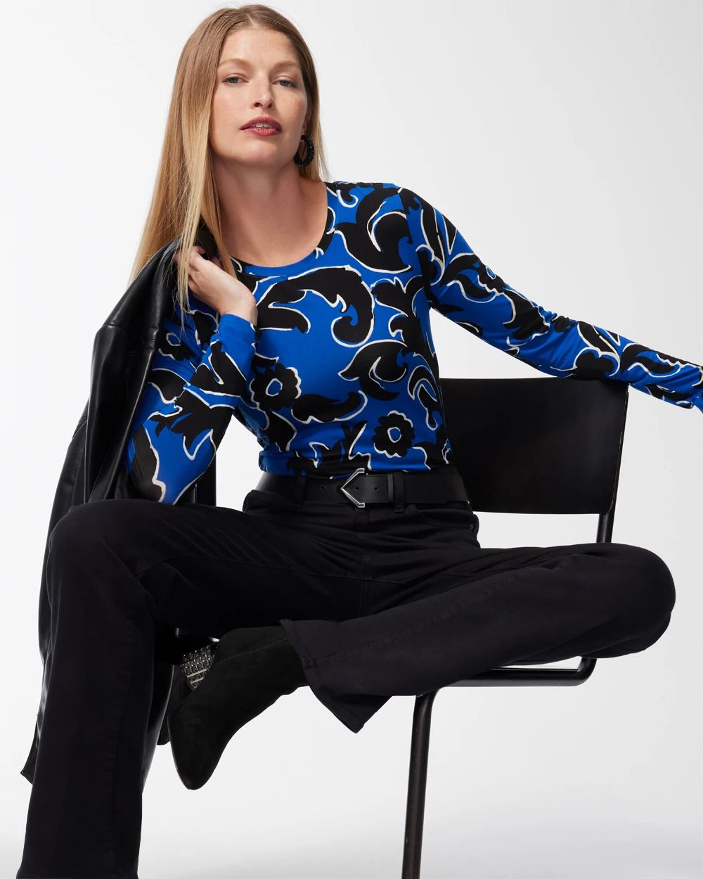 Touch of Cool Scroll Layering Tee