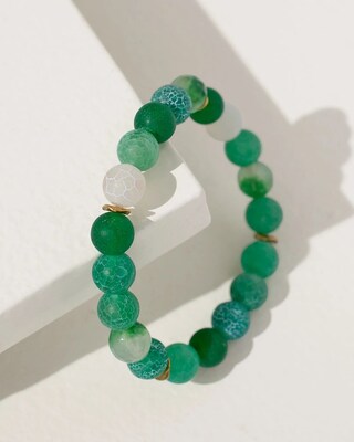 Agate Stretch Bracelet