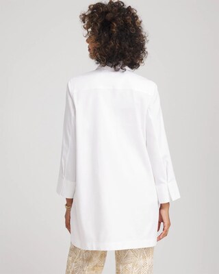 No Iron™ Classic Button Down Tunic