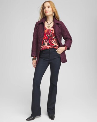 Quilted Barn Jacket click to view larger image.